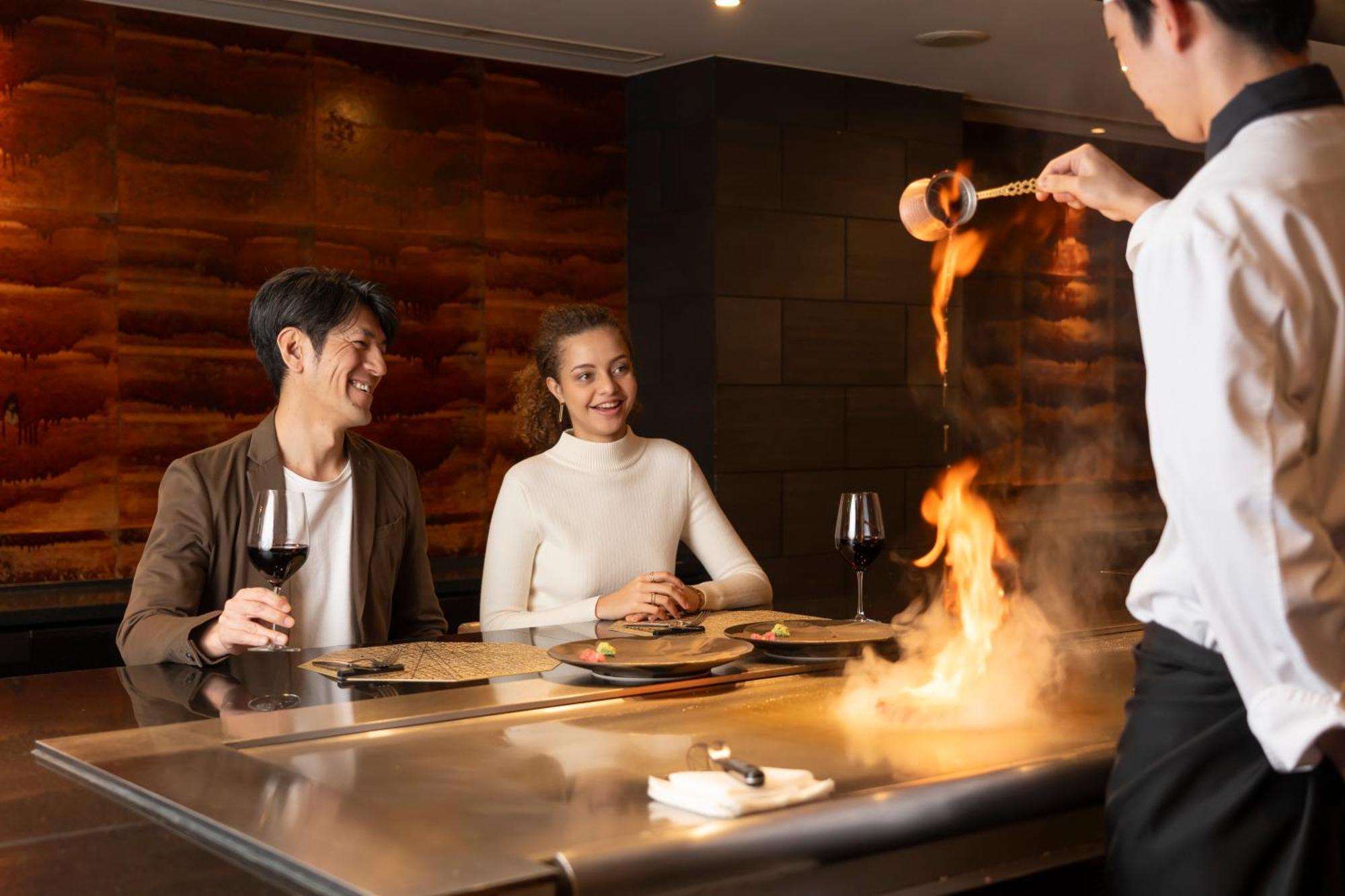 Hotel Associa Shizuoka Luaran gambar Teppanyaki restaurant in Japan