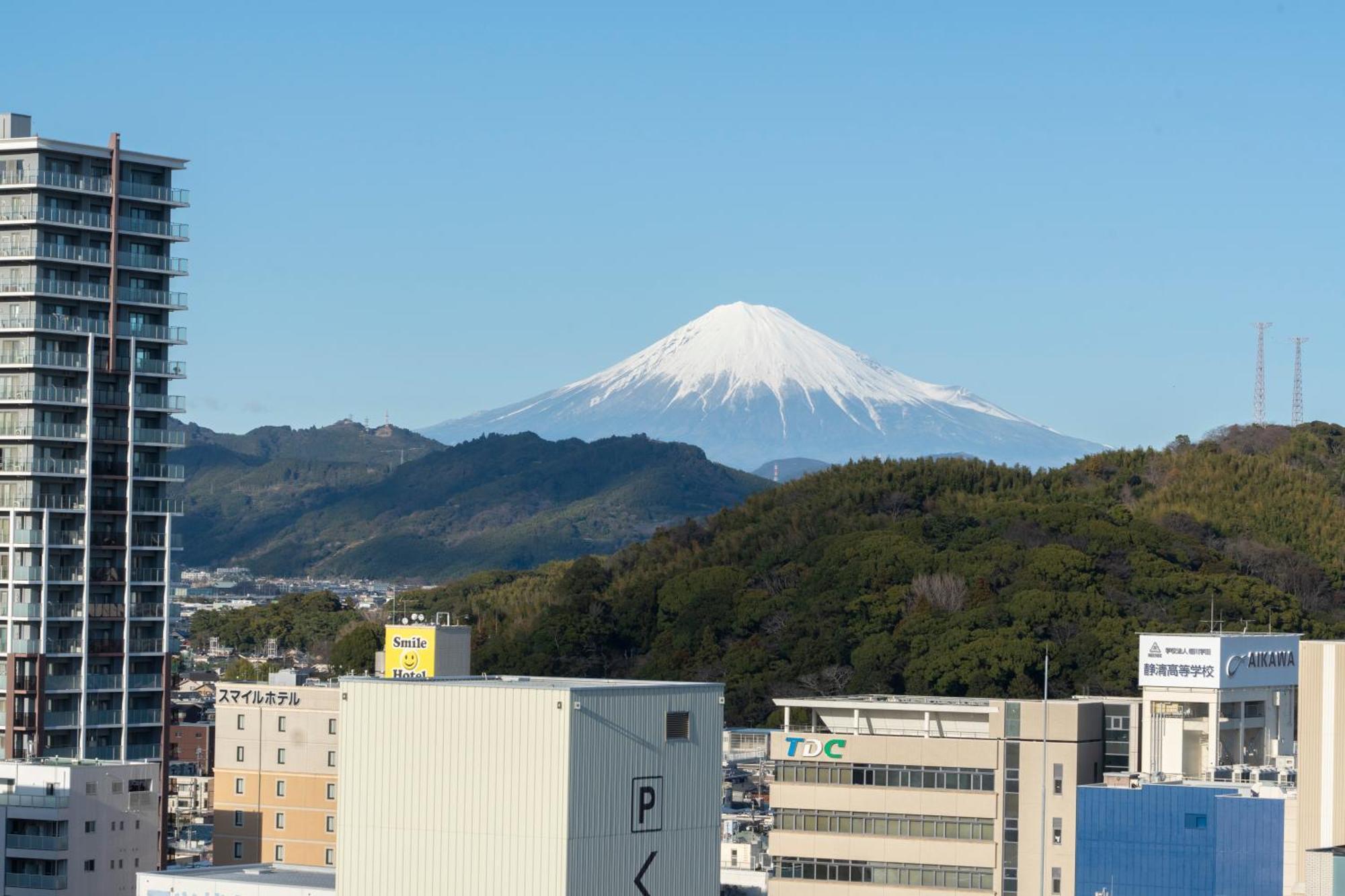 Hotel Associa Shizuoka Luaran gambar Mount Fuji from Fuji-ku
